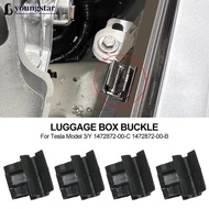 YOUNGSTAR 4Pcs Car Front Storage Box Matching Fixed Buckle Bracket Front Luggage Box Accessory Compa