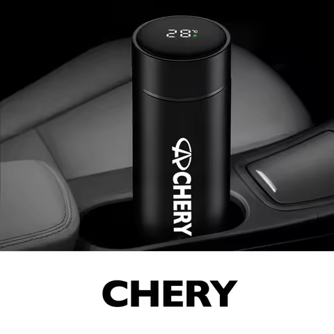 500ml Portable Car Smart Thermos Water Bottle Cup Auto Accessories For Chery Tiggo 2 3 7 4 5x Kimo Q