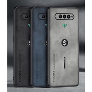 Casing for Xiaomi Black Shark 4 5 3 3S 4S Pro Shockproof PU Vintage Leather Hybrid Bumper Case Cover