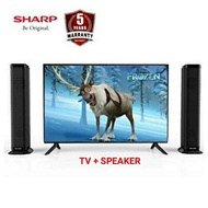 LED TV SHARP 32 INCH 2T-C32BB1i-TB SPEAKER TOWER IIOTO - 2TC32BB1i 12