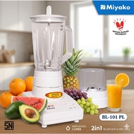Miyako BL101 PL White Plastic Blender 1 L - 2 in 1 Miyako BL-101 Food Grade 1 Speed BL101PL Original