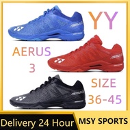 Yonex Aerus 3 Reborn Super Grip Badminton Shoes Power Cushion Badminton Yonex