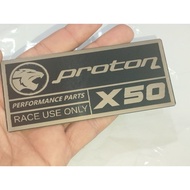 proton x50 emblem METAL performance parts race use