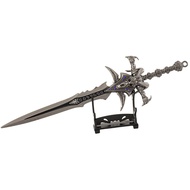 Mini Frostmourne Sword Lich King Metal Sword Foam Arthas Sword Cosplay Sword Model Desktop Display C