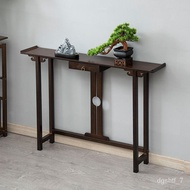 Light Luxury Console a Long Narrow Table Altar Chinese Non-Solid Wood Porch Table Console Table Side View Cabinet Wall L
