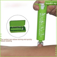 [LovoskibcMY] Bite Suction Tool Sting Bite Relief First Aid Lightweight Remover Snake Bite Kit for O