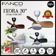 FANCO IXORA 30 Inch DC Motor Remote Control Ceiling Fan