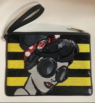 清貨_ALICE + OLIVIA  Stacey Face Leather Clutch Pouch  銀包錢包