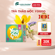 [FREESHIP + QUÀ TẶNG ] Trà thảo mộc Yoo Go Turbo Tea siberian Hỗ trợ giảm cân cải thiện hệ tiêu hóa 