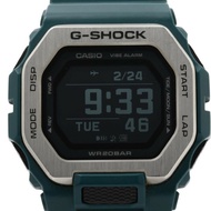 卡西歐 G-SHOCK GLIDE GBX100 系列黑色綠色樹脂/不鏽鋼男士數位手錶