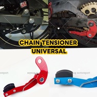 UNIVERSAL MOTORCYCLE ADJUSTER CHAIN TENSIONER TENSIONAL LC135 SRL Y125Z Y110 Y100 EX5 DREAM WAVE