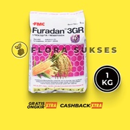FURADAN 3GR INSECTICIDE NEMATICIDE PLANT PEST CONTROL FACTORY PACKAGING 1 KG