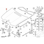 Original 2000-2005 BMW E65/E66 Engine Hood (Part No. 41617043239)