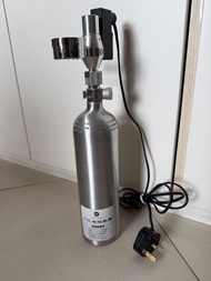 UP牌CO2 專用鋁瓶 連雙錶頭電磁閥1組