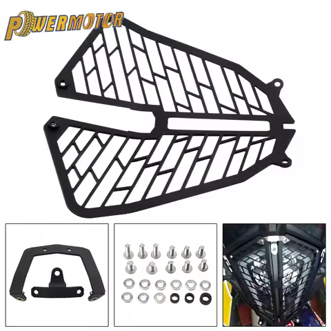 For KTM 790ADV 390ADV 890ADV R Motorcycle Headlight Protective Net Motorbike Head Light Guard Protec