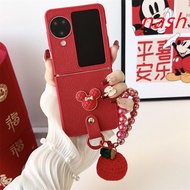 เคสสำหรับออปโป้ไฟนด์ N3 N2แบบฝาพับโทรศัพท์มือถือแบบพับอุปกรณ์เสริมไม่ติดลายนิ้วมือสร้อยข้อมือเป็นมิตรกับผิวเคสโทรศัพท์กันกระแทกหรูหรา