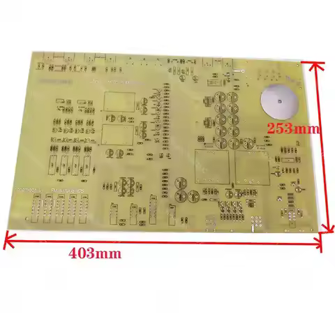 FM255 Front PCB Power Amplifier Empty Board Balance Module
