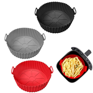(Roy) Air Fryer Silicone Liners Air Fryer Silicone Pot Reusable Silicone Air Fryer Liners Food Safe