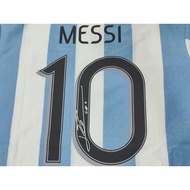 Messi Autograph Original Jersey Argentina
