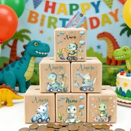 Personalized Piggy Bank with Name Kids Coin Bank Wooden Piggy Bank Gift Kids Christmas Gift Nursery 