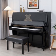 Waterproof Piano Cover Light Luxury High-end Piano Dust Cover Modern Simple Japanese Piano Cloth Dust Cover Cloth Piano Bench Cover
