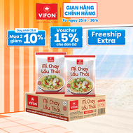 [VOUCHER 15%] Thùng 30 gói Mì Chay Lẩu Thái VIFON 65gr/ Gói