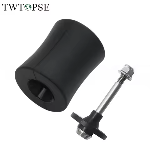TWTOPSE Rubber Bike Bicycle Rear Shock Titanium Bolt For Brompton Folding Bike Bicycle C A Line Abso