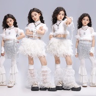 Costume Girls Children Stage Costume Catwalk kpop Sequins Sweet Cool Dance Costume Summer
