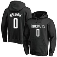 🎀威少Russell Westbrook長袖連帽T恤上衛衣🎀NBA火箭隊Nike耐克愛迪達運動籃球服大學棉T男912