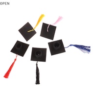 OP 1Pc Graduation Hat Mini Doctoral Cap Costume Graduation Cap with sels SG