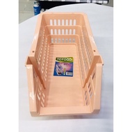 TOYOGO 7405 5 in 1 space basket,plastic basket,kitchen storage/Bakul plastic bertindan