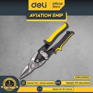 Deli Aviation Snip/Gunting Seng 10 inch PVC+Chrome EDL20030 /Alat Perkakas