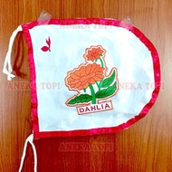 Dahlia Flower Flag Dahlia Team FlagPRAMUKA Attributes - Various Hats