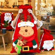21 Large Christmas Gift Bag Christmas Decoration Christmas Eve Santa Snowman Candy Children Gift Clo