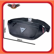 【READY STOCK Dainese Waterproof Pouch Bag Waist Bag Air Kalis Beg Lelaki Men Sling Chest Bag Motor