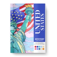 [PDF] USA Mystery Coloring Book (Digital Download) | Cute Color by Number PDF for iPad & Print