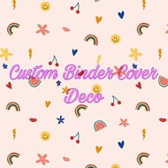 (Booked) Custom BINDER COVER DECO BTS