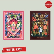 Alice in the Wonderland Wooden Poster Wall Decoration Room Display Cheap