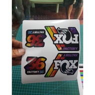 FOX 36 MTB fork Decals/Sticker