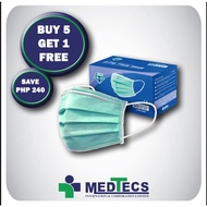 Medtecs Standard Green N88 Surgical Face Mask 3Ply Fda Approved Astm Level 1 Type Iir iUPt