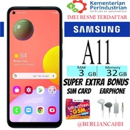 HP SAMSUNG GALAXY A11 3/32 GB-A 11 RAM 3GB ROM 32GB GARANSI SEIN - Putih