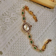 1pc New Arrival High-End Colorful Tourmaline Gemstone & Zirconia Inlaid Luxury Vintage Elegant Fashi