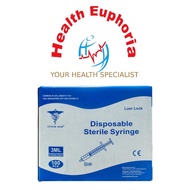 Cosmo Med Syringe Luer Lock 3ml - box of 100's