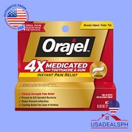 Orajel 4X Strength Toothache & Gum Relief Cream, 0.33 Oz