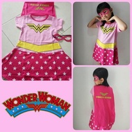 Xie Wonder Woman Pink Kids Costume