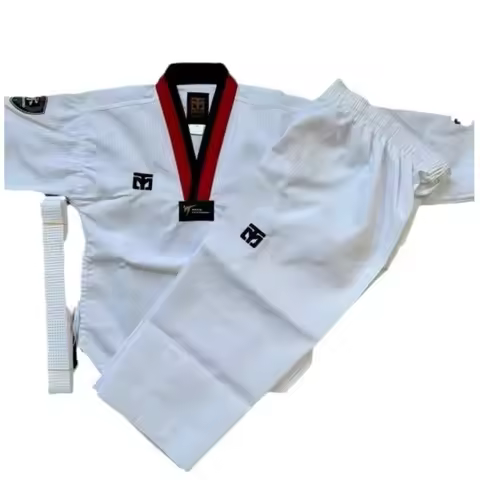 Taekwondo Clothing TKD Uniform Coach Student Competition Training Clothes Taoist School Club Trainin