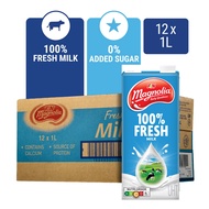 Magnolia Uht Milk Plain, 1L X 12 (Halal)