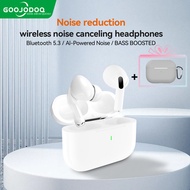 GOOJODOQ Wireless Earbuds J206 Bluetooth Headphones Bluetooth 5.3 Headphones with Built-in Microphon