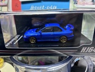 HJ64 Subaru Impreza WRX STI Version 1/64 模型車