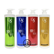 QS 3D Gold Series Shampoo / Masque 1000ml Hair Shampoo Conditioner QS2 QS3 QS5 QS23 Syampoo Rambut S